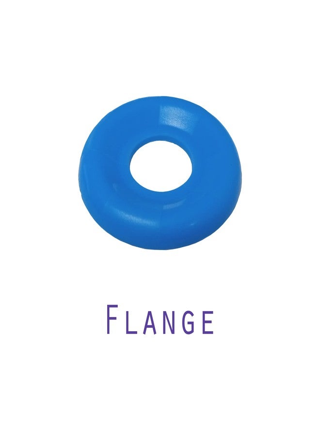 Droptech PVC Plastic Angle Cock/Valve for,Bathroom, Wash Basins Angle Valve- (Size-1/2", 15 mm)(Color-Blue) Pack of 10 - Image 5